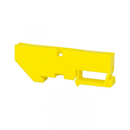 Изолятор на DIN-рейку желт. PROxima EKF ak-1-4-y