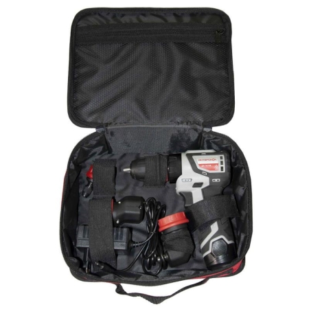 Дрель-шуруповерт акуумуляторная бесщеточн. ДА-10/12В 36 КомбиМАКС (Li-ion сумка 2 аккум. 2А.ч 4 насадки) ИНТЕРСКОЛ 687.2.2.78