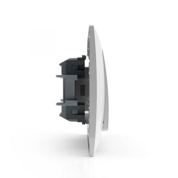 Выключатель 1-кл. СП AVA 10А IP20 с индикатором в сборе бел. TOKOV LIGHT TKL-AV-V1IF-C01