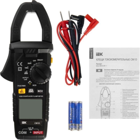 Клещи токоизмерительные CM1D ARMA2L 5 IEK A2L5-CM14-01