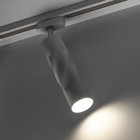 Светильник трековый поворотный ARTLINE 55х55х200 GU10 230В алюм. 2.6кв.м бел Ritter 59931 3