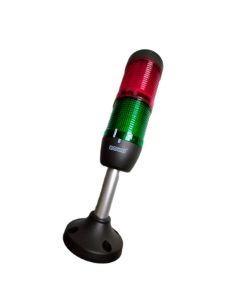 Колонна сигнальная 50мм стробоскоп FLESH 220В красн./зел. EMAS IK52F220XM03