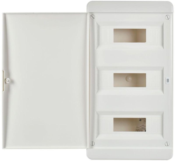 Корпус ЩРВ-П-36 TEKFOR IP41 бел. дверь пластик. IEK TF5-KP13-V-36-41-K01-K01