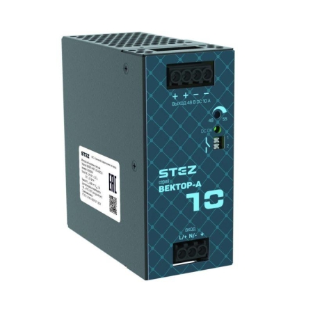 Источник питания ВЕКТОР-А-БП-1AC/48DC/10 СТЭЗ 50100007