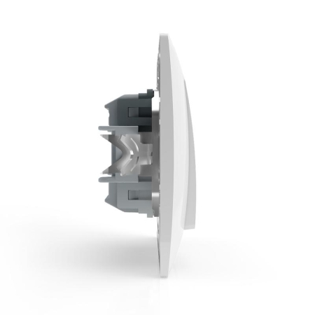 Переключатель проходной 2-кл. СП AVA 10А IP20 в сборе бел. TOKOV LIGHTTKL-AV-P2F-C01