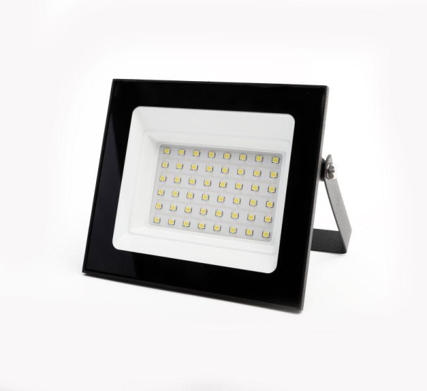 Прожектор светодиодный LFL-5002 C02 LED SMD 50 Вт 230В 6500К черн. Ultraflash 15126