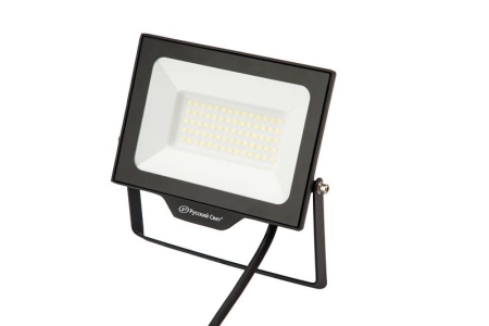 Прожектор светодиодный СДО FL 10 C 50W VW 840 BK CL 192х148х28мм 50Вт 4000К IP65 уличный черн. Русский Свет 15081023278