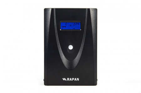 Источник бесперебойного питания RAPAN-UPS 3000 220В 3000В.А/1800Вт меандр АКБ 4х7А.ч интерактивный Бастион 734