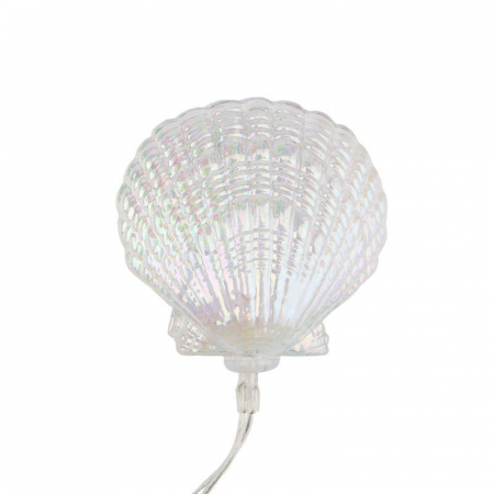 Светильник светодиодный садовый Каскад Хранитель жемчужины 4м с выносной солнечн. панелью 2м и аккумулятором холод. бел. Lamper 602-267