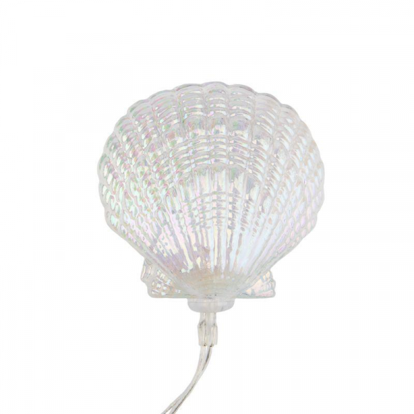 Светильник светодиодный садовый Каскад Хранитель жемчужины 4м с выносной солнечн. панелью 2м и аккумулятором холод. бел. Lamper 602-267