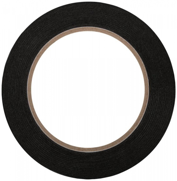 Лента клеящая 2-х сторонняя монтажная на вспененной основе с полимерной подложкой 18ммх5м FIT 11796