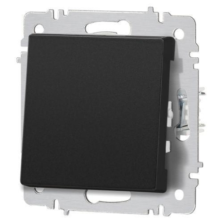 Переключатель перекрестный 1-кл. СП Accent 6-108-05 10А IP20 250В антрацит Intro Б0063588