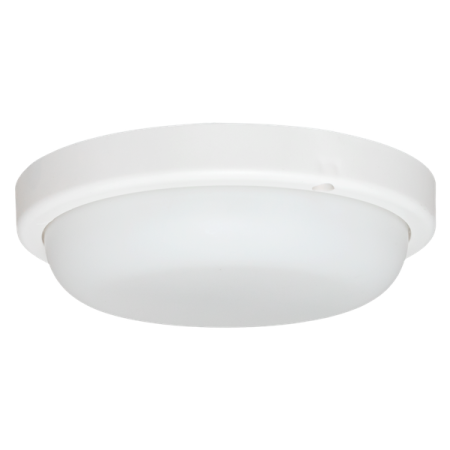 Светильник светодиодный ЖКХ ДПО-1400 18Вт 6500К IP65 круг с микроволнов. датчиком движения LUMA EKF BKL-1400DM-R-18-6500