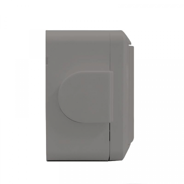 Выключатель 1-кл. ОП Клио 10А IP44 сер. UNIVersal К2221-Gr