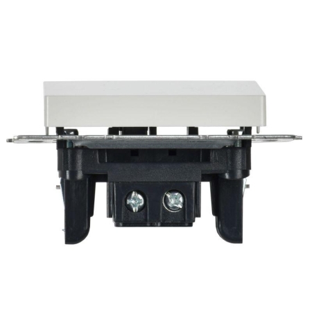 Выключатель 1-кл. СП BRITE ВС10-1-4-БрБ 10А самовозвратн. механизм бел. IEK BR-V14-0-10-K01