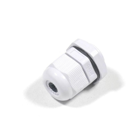 Сальник PG9 d4-8мм IP68 пластик. сер. ГОФРОМАТИК/ЗЭТАРУС zeta30881