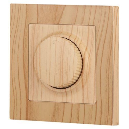 Светорегулятор поворотный СП Accent 6-401-11 600Вт 230В IP20 сосна Intro Б0063688