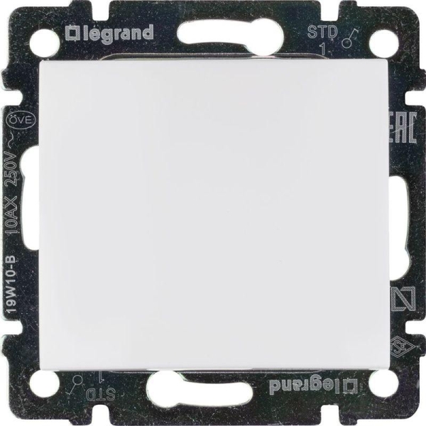 Выключатель 1-кл. СП Valena 10А IP31 250В механизм бел. IEK 774401