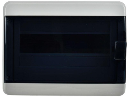 Корпус КМПн-12 TEKFOR IP65 черн. прозр. дверь пластик. IEK TF5-KP72-N-12-65-K03-K02