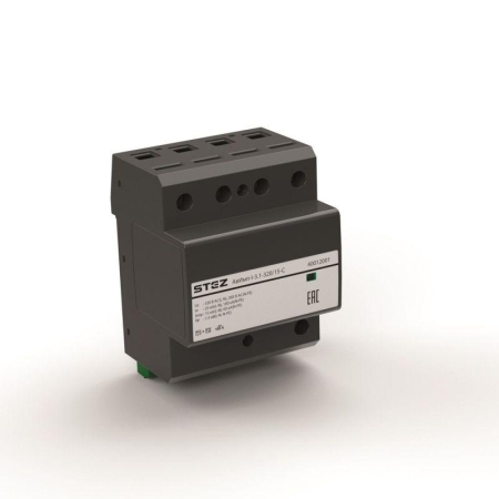 Устройство защиты от импульсных напряжений класса 1+2 1 фаза N PE АвИмп-I-1.1-320/25-С СТЭЗ 40011003