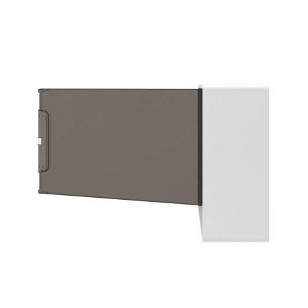 Щиток настенный 18мод. IP41 с тонированной дверцей с 2 шинами PEN на 8+10 отверст. бел. DKC F18W1WD