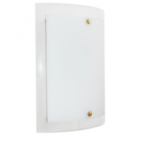 Светильник НББ 07-60-001 М75 "Консул" 300х250 60Вт E27 IP20 матов. бел./держ. винт зол. (инд. упак.) Элетех 1005205420