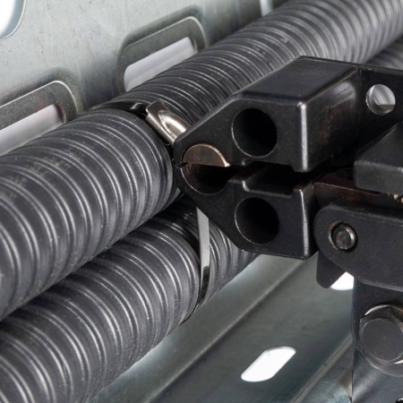 Хомут кабельный СКС-П (304) 4.6х300 стальной с покрытием (уп.100шт) Fortisflex 74933