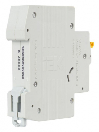 Выключатель автоматический модульный 1п B 6А 6кА ВА47-60M KARAT IEK MVA31-1-006-B