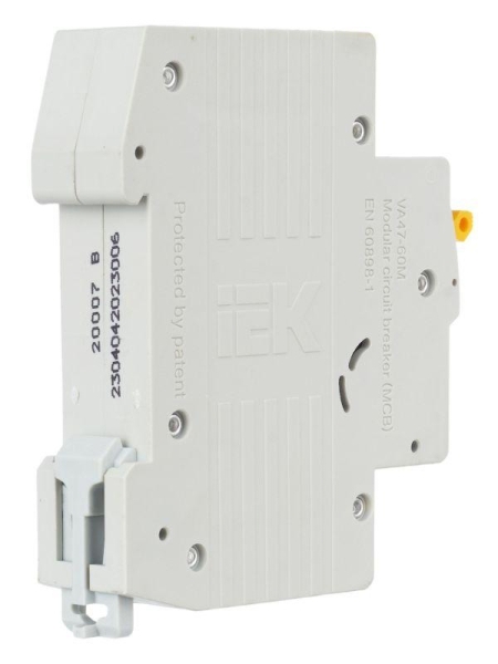 Выключатель автоматический модульный 1п B 6А 6кА ВА47-60M KARAT IEK MVA31-1-006-B