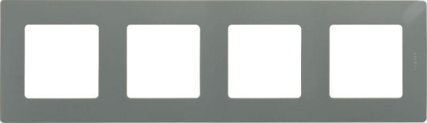 Рамка 4-м Etika светл. галька IEK 672524
