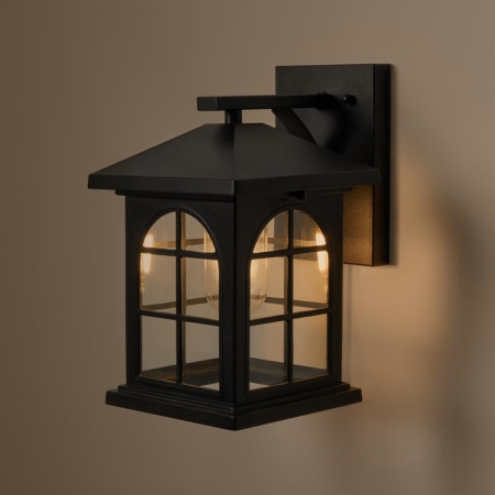 Светильник Domi 1х40Вт E27 IP44 бра настен. Voltega VGL7219WL-01B4