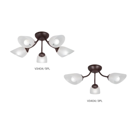 Люстра 5хE14 макс. 40Вт плафон ПП Vitaluce V3404/5PL