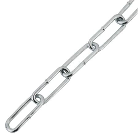 Цепь длиннозвенная 3мм DIN 763 (LLC) накл. (уп.60м) Tech-Krep/Zitar 103331