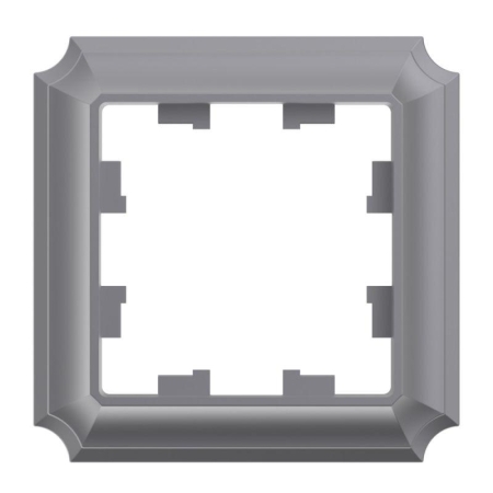 Рамка 1-м AtlasDesign Antique сталь SE ATN100901