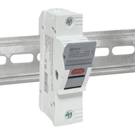 Предохранитель-разъединитель DF 14х51 1п (тип ПВЦ) EKF df141-e