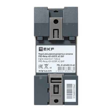 Модуль расширения дискретных сигналов PRO-Relay 4DI 4DO(R) AC EKF PRL-E-4DI4DO-R-AC
