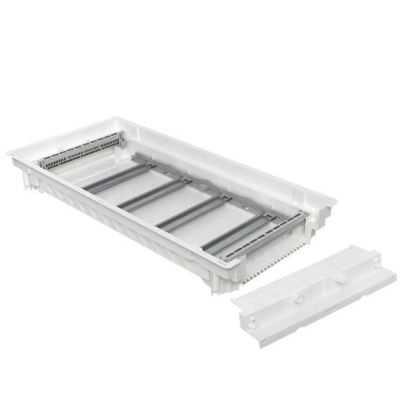 Основание силового щита Nova с DIN-рейками 48мод. IP41 PROxima EKF nv-pbase-48