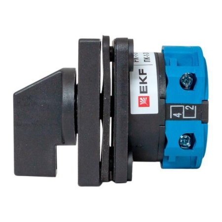 Переключатель кулачковый ПК-1-31 1п 10А "1-2" IP65 EKF pk-1-31-10-65