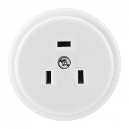 Розетка силовая 40А 250В IP20 для электроплиты с заземл. Rexant 11-8520