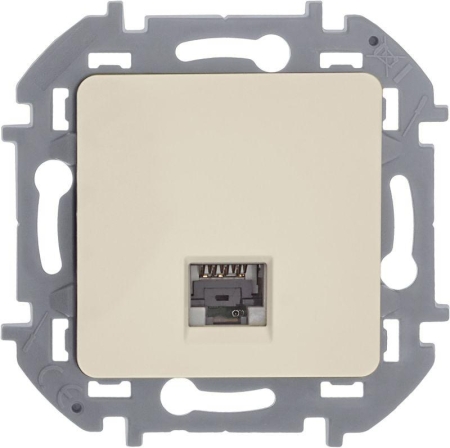 Розетка компьютерная Inspiria RJ45 кат.5E UTP сл. кость IEK 673826
