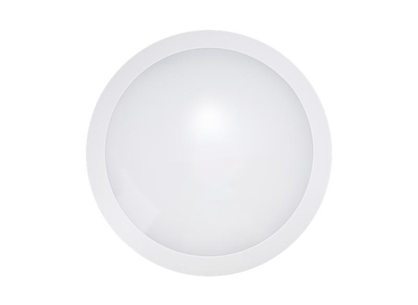 Светильник светодиодный WP 25 C 20W OP 940 D300 WH MDM 300х300х93мм 20Вт 4000К IP66 пылевлагозащ. ЖКХ с микроволнов. датчиком движения бел. Русский Свет 15072523442