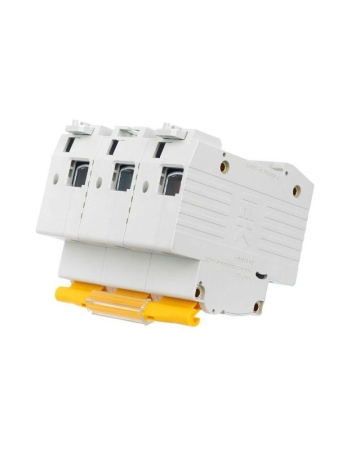 Выключатель автоматический модульный 3п C 63А 10кА ВА47-100 KARAT IEK MVA40-3-063-C