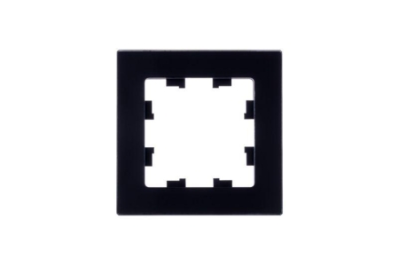 Рамка 1-м AtlasDesign Nature натур. стекло черн. SE ATN361001