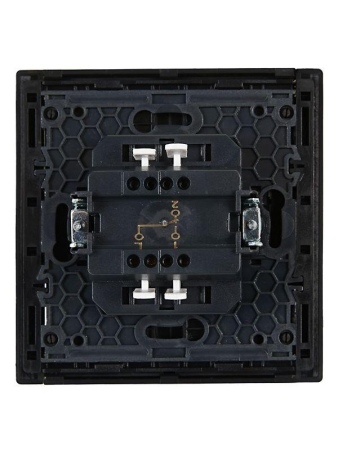 Выключатель проходной 1-кл. СП FORTE&PIANO 10А FP103 черн. IEK FP-V12-0-10-1-K02