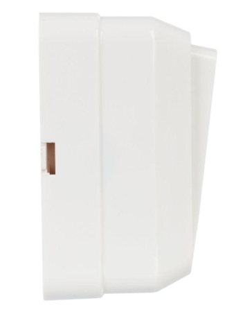 Выключатель 2-кл. ОП Октава 10А IP20 ВС20-2-0-ОБ 250В бел. GENERICA EVO20-K01-10-DC