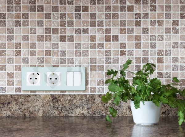 Розетка 1-м СП Inspiria 16А IP20 250В 2P+E немецк. стандарт с заряд. устройством USB тип C 1.5А 5В механизм бел. IEK 673770