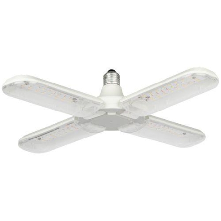 Лампа светодиодная FITO-36W-Rа90-E27-FOLD 36Вт Е27 4-лепестковая для растений полноспектральная Эра Б0061430