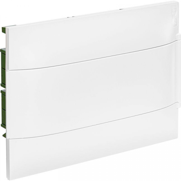 Щиток пластиковый встраиваемый Practibox S (в полые стены) 1х12 бел. дверь Leg 135561