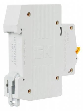 Выключатель автоматический модульный 1п C 1А 4.5кА ВА47-29 KARAT IEK MVA20-1-001-C