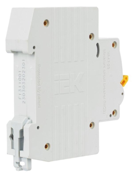 Выключатель автоматический модульный 1п C 1А 4.5кА ВА47-29 KARAT IEK MVA20-1-001-C